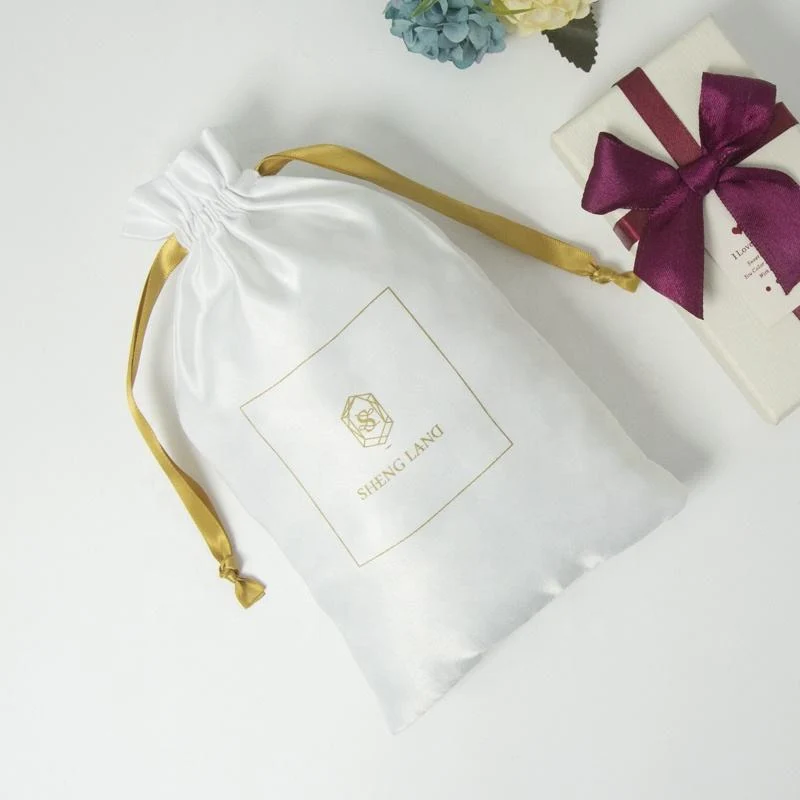 Satin Drawstring Pouch — image 3