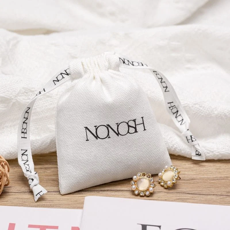 Cotton Drawstring Pouch — image 3