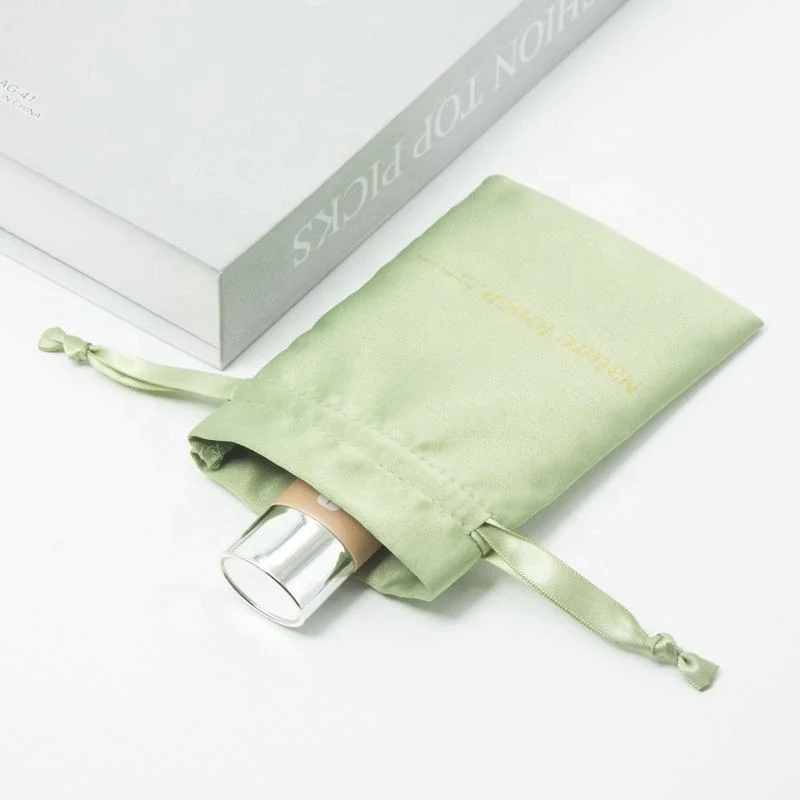 Satin Drawstring Pouch — image 4