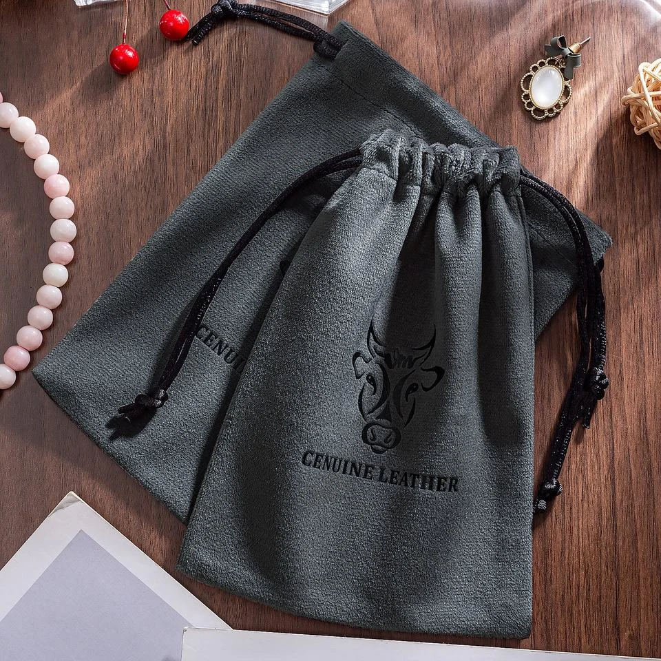 Microfiber Drawstring Pouch — image 2