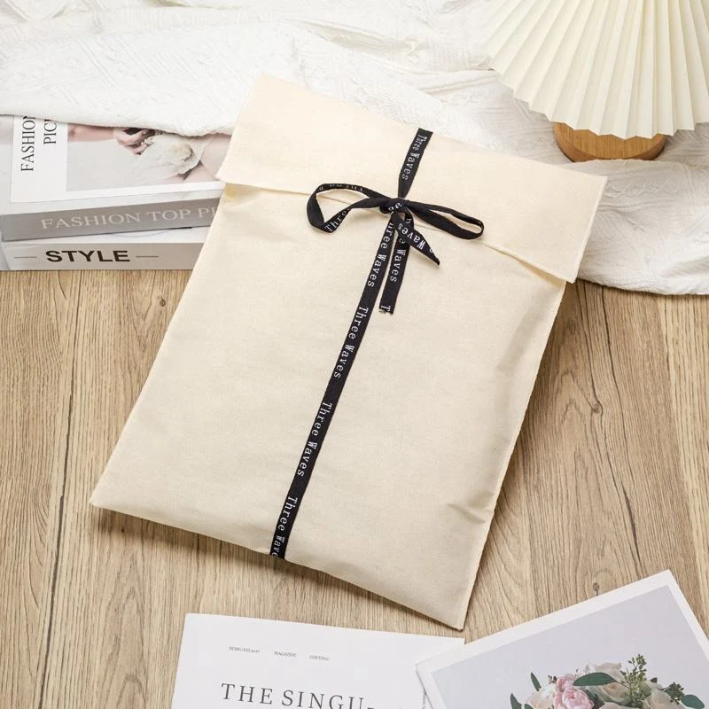 Textured Fabric Envelope Pouch — image 3