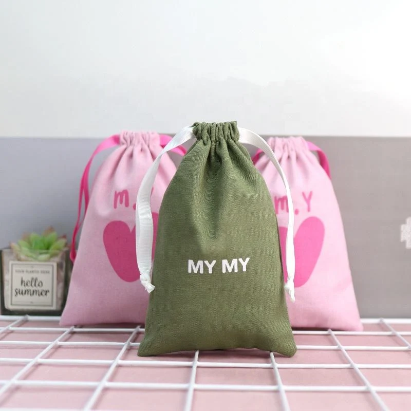 Cotton Drawstring Pouch — image 2
