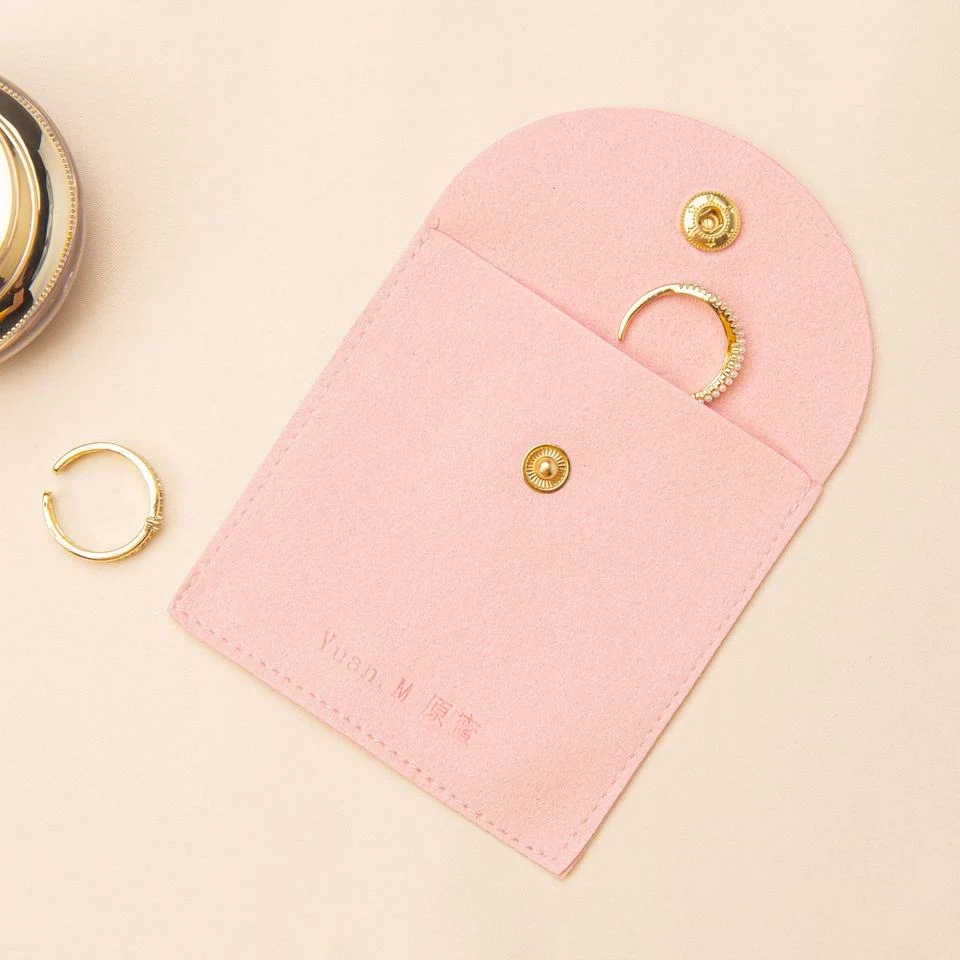 Pink Microfiber Envelope Pouch — image 6
