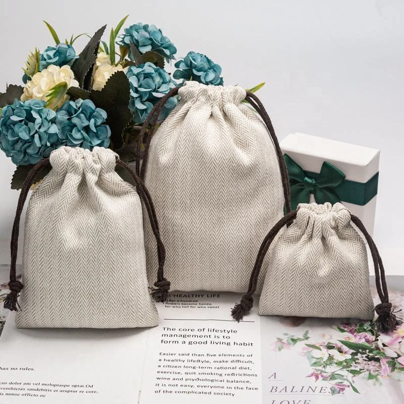 Cotton Drawstring Pouch — image 2