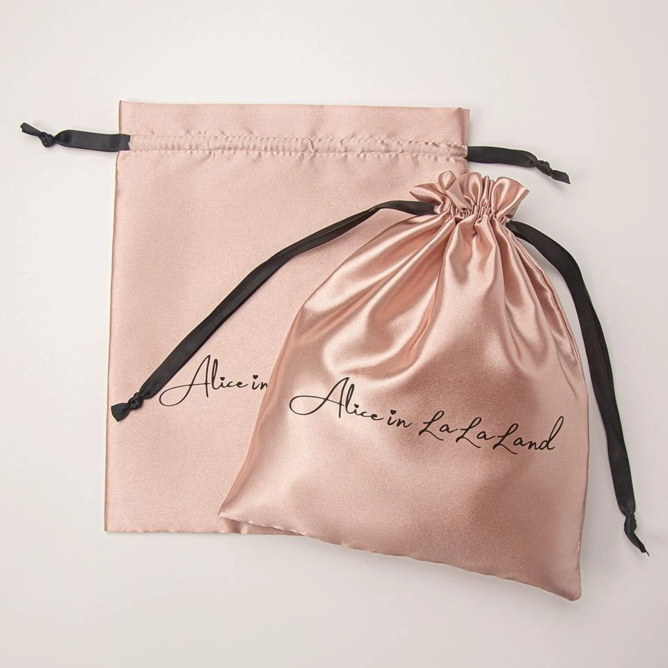 Satin Drawstring Pouch — image 3