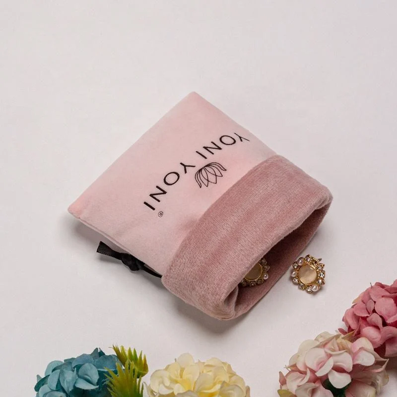 Velvet Drawstring Pouch — image 3