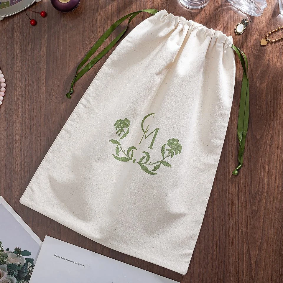 Cotton Drawstring Pouch — image 3