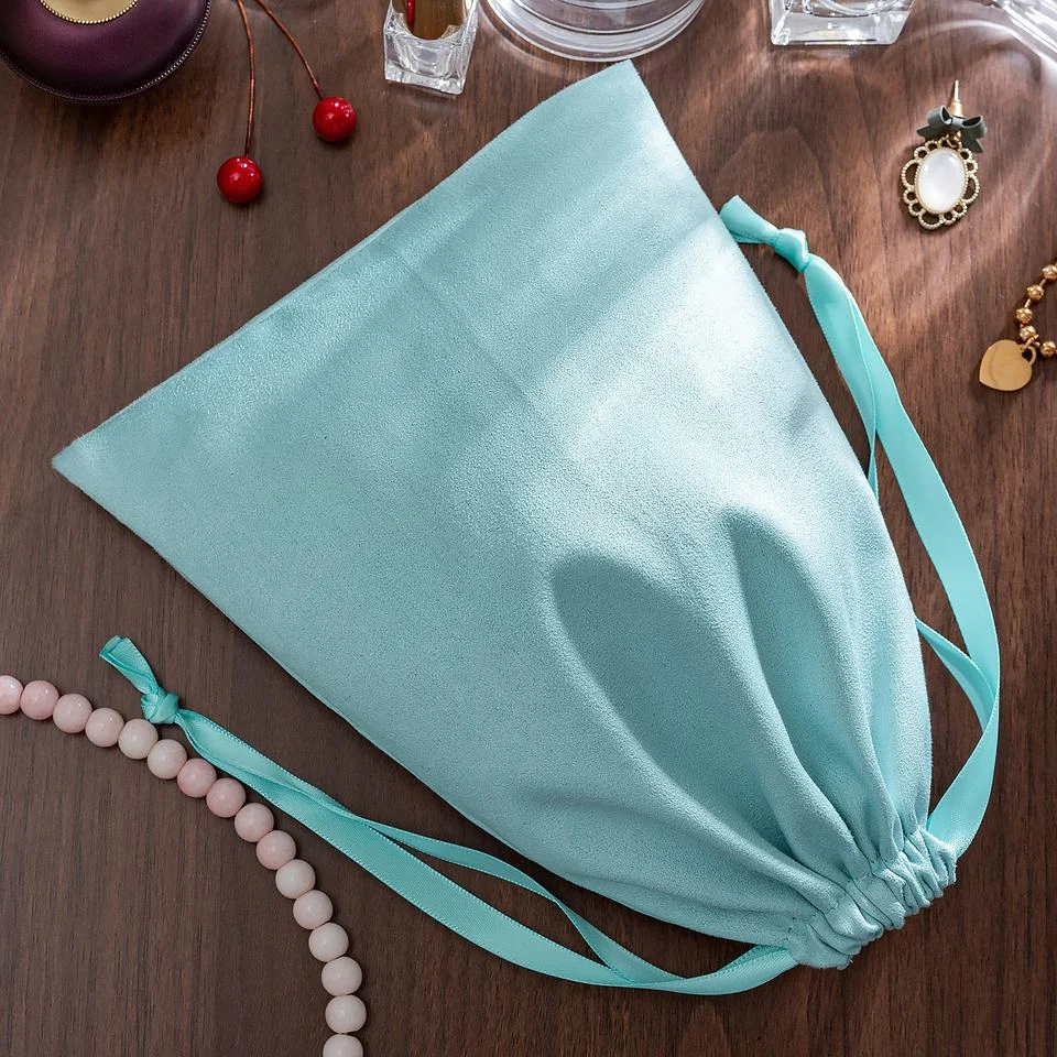 Microfiber Drawstring Pouch — image 2