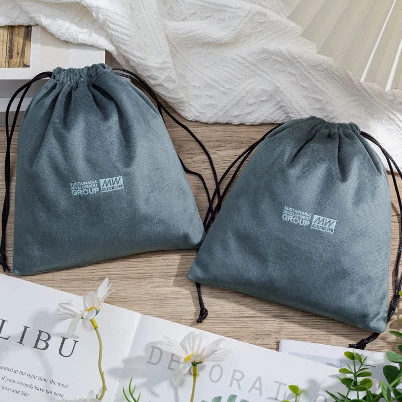 Velvet Drawstring Pouch — image 3