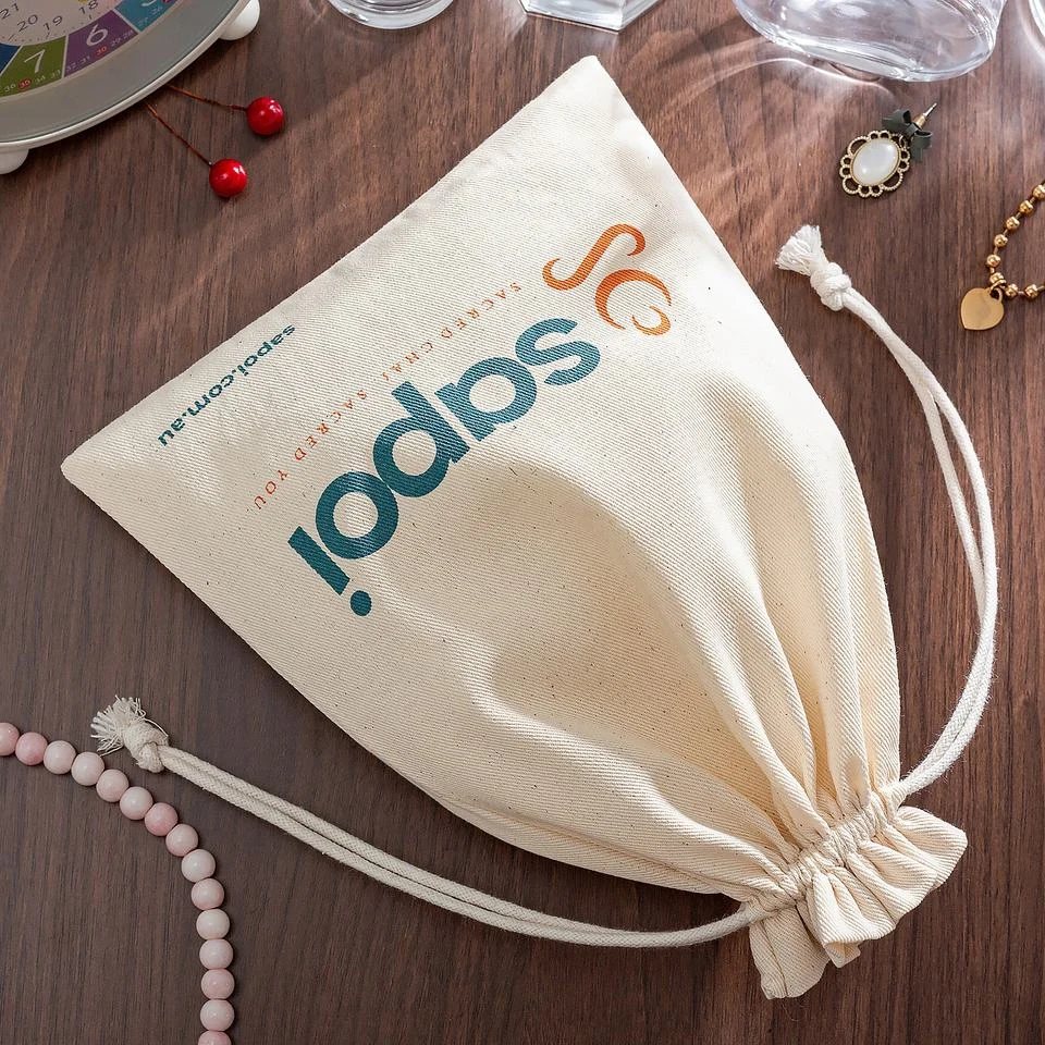 Fabric Drawstring Pouch — image 2