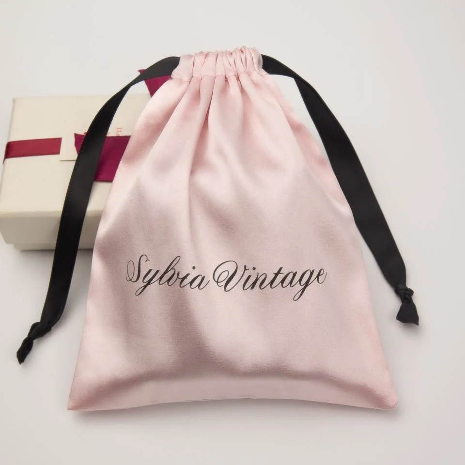 Satin Drawstring Pouch — image 2