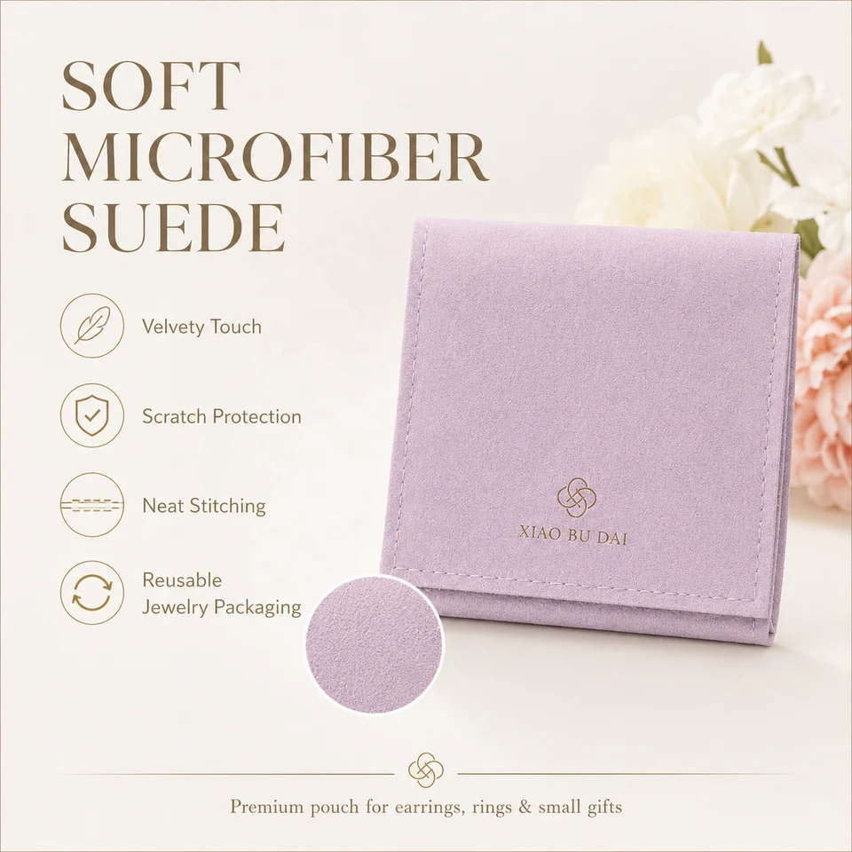 Lavender Microfiber Envelope Pouch — image 2