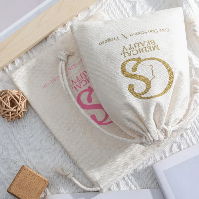 Cotton Drawstring Pouch — image 4