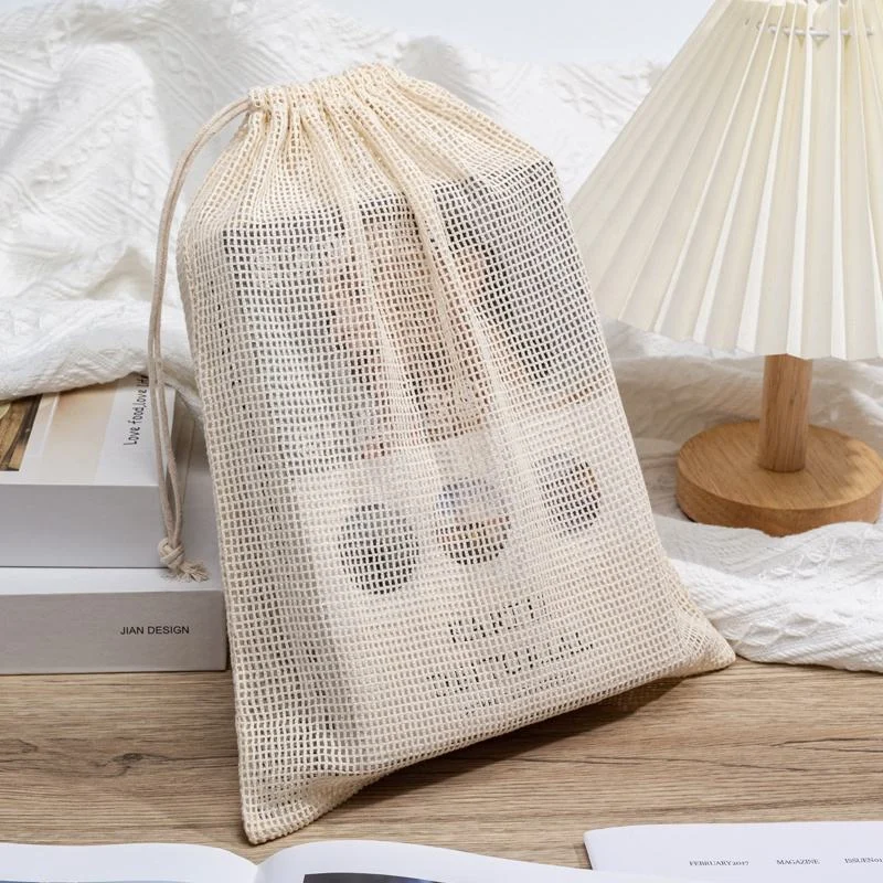 Mesh Drawstring Pouch — image 3