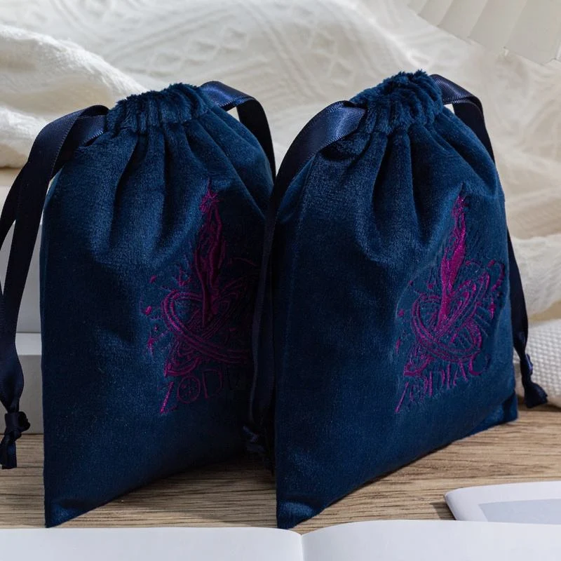 Velvet Drawstring Pouch — image 2