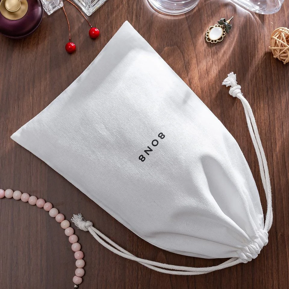 Cotton Drawstring Pouch — image 2
