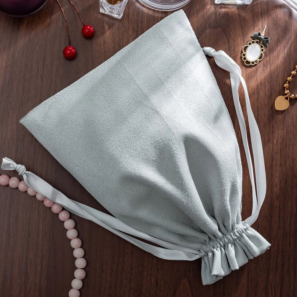 Microfiber Drawstring Pouch — image 2
