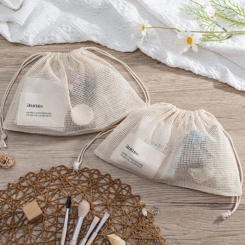Mesh Drawstring Pouch — image 4
