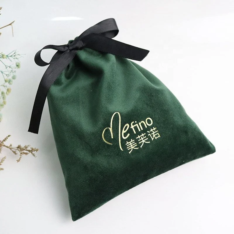 Velvet Drawstring Pouch — image 2