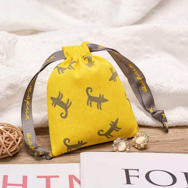 Cotton Drawstring Pouch — image 3