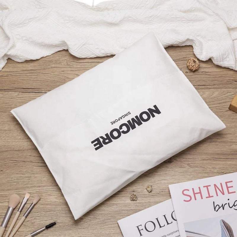 White Fabric Envelope Pouch — image 4
