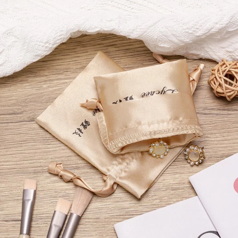 Satin Drawstring Pouch — image 5