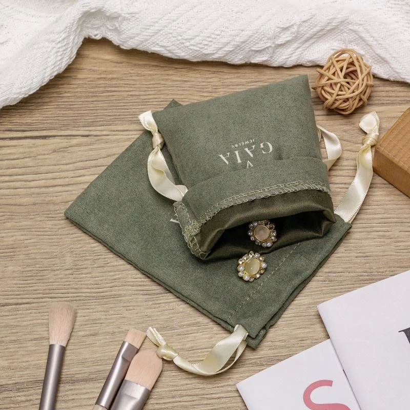 Microfiber Drawstring Pouch — image 4