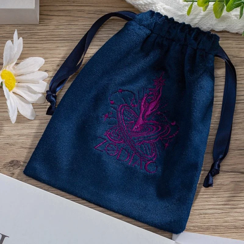 Velvet Drawstring Pouch — image 5