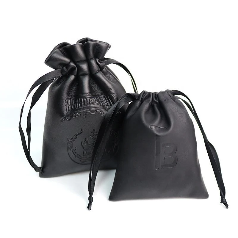 Leather-Look Drawstring Pouch — image 6