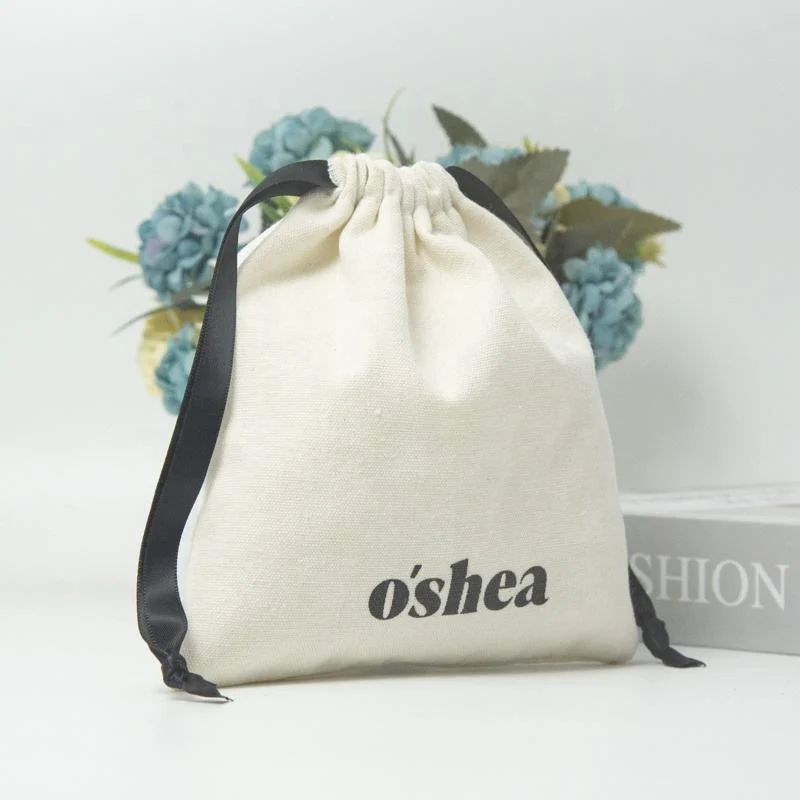 Cotton Drawstring Pouch — image 2