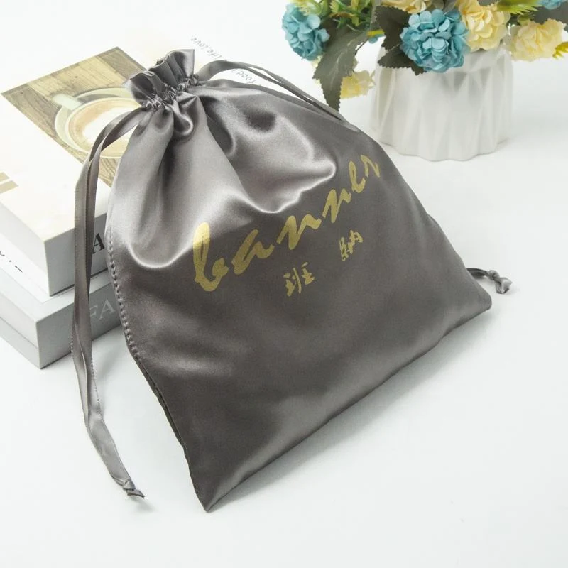 Satin Drawstring Pouch — image 2