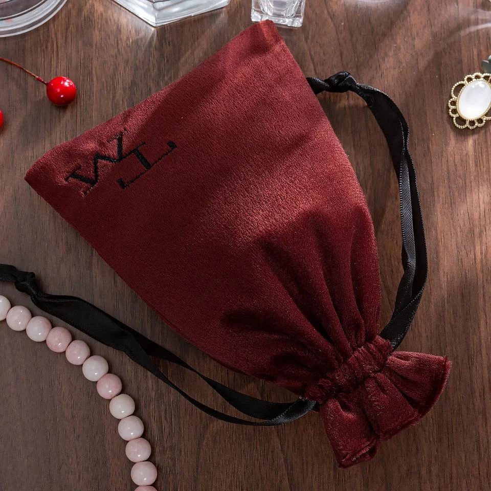 Velvet Drawstring Pouch — image 2