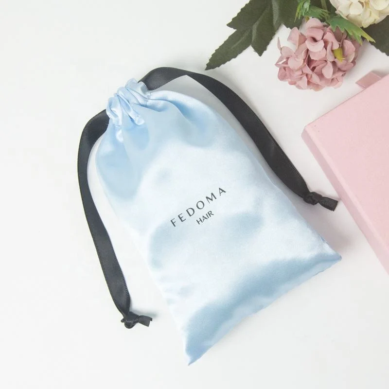Satin Drawstring Pouch — image 3