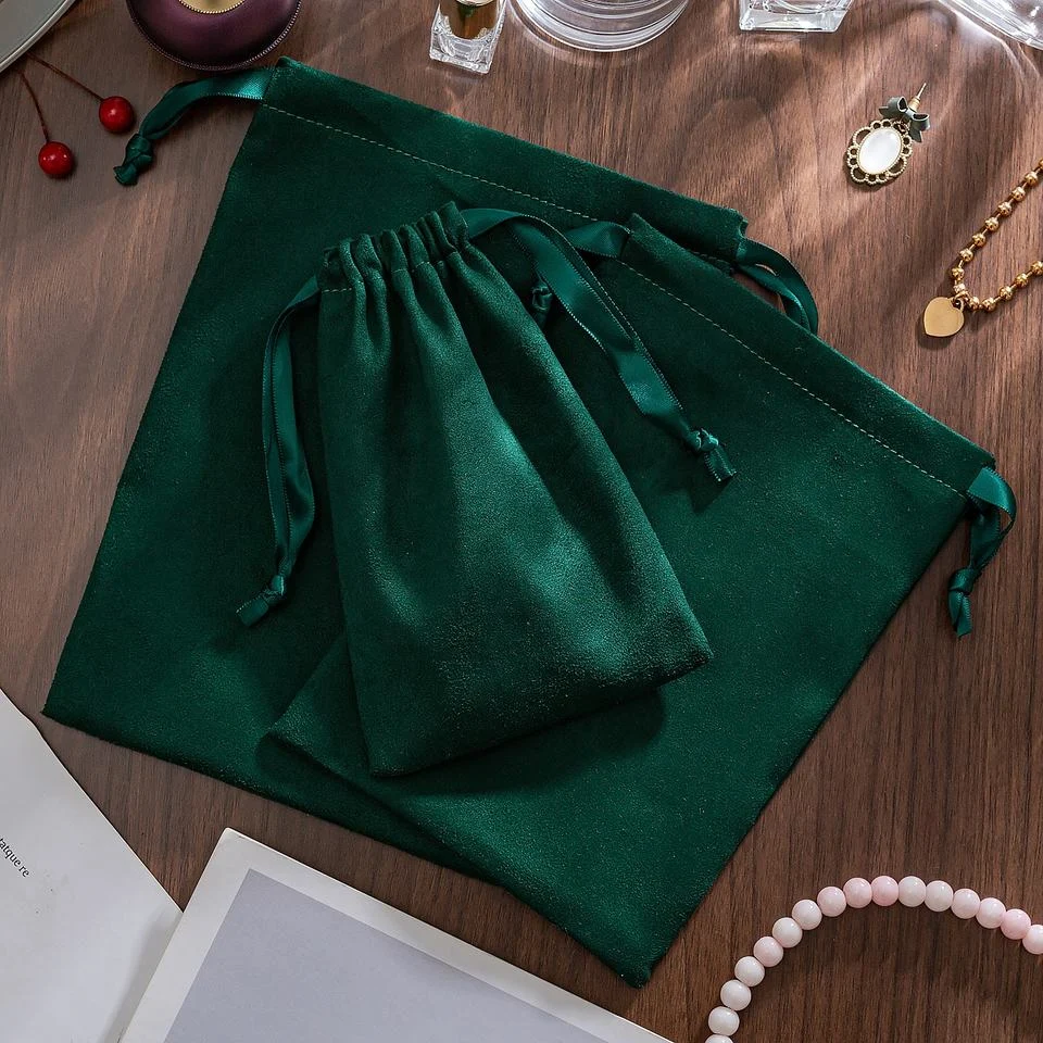 Velvet Drawstring Pouch — image 3