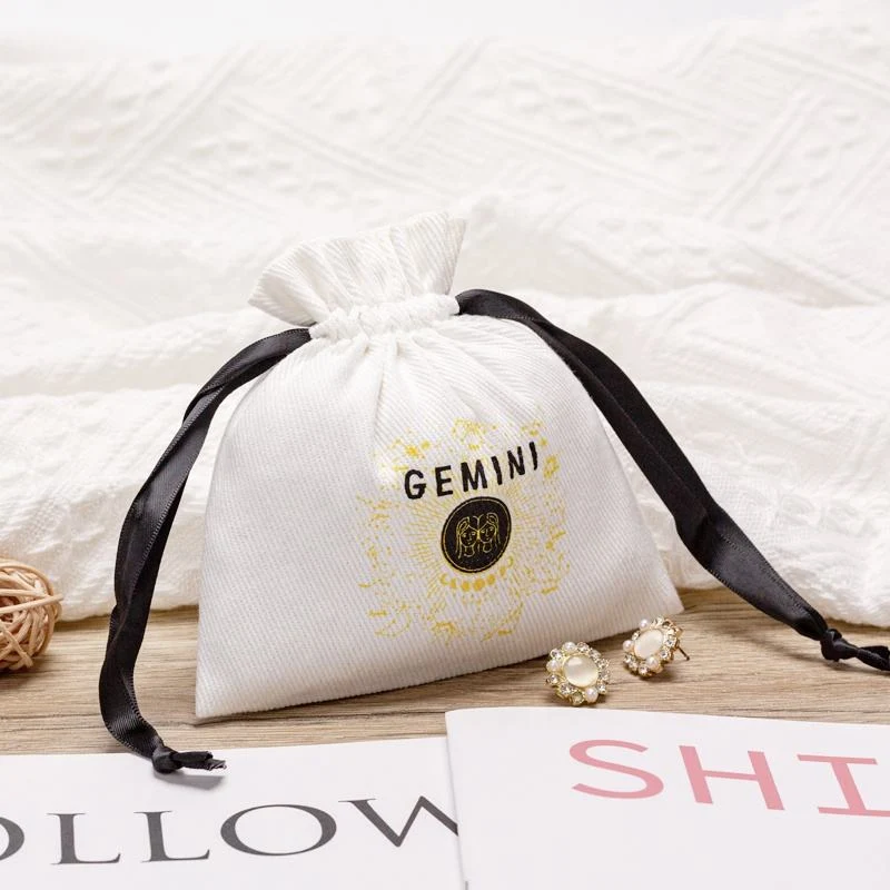 Velvet Drawstring Pouch — image 2