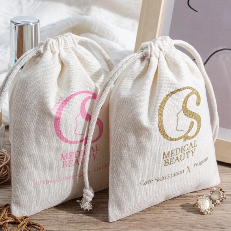 Cotton Drawstring Pouch — image 2
