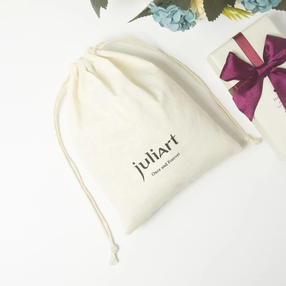 Cotton Drawstring Pouch — image 3