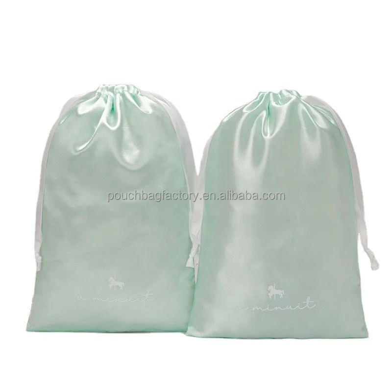 Satin Drawstring Pouch — image 3