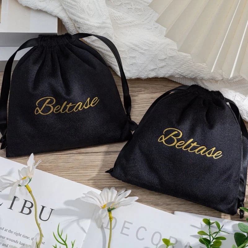 Velvet Drawstring Pouch — image 3