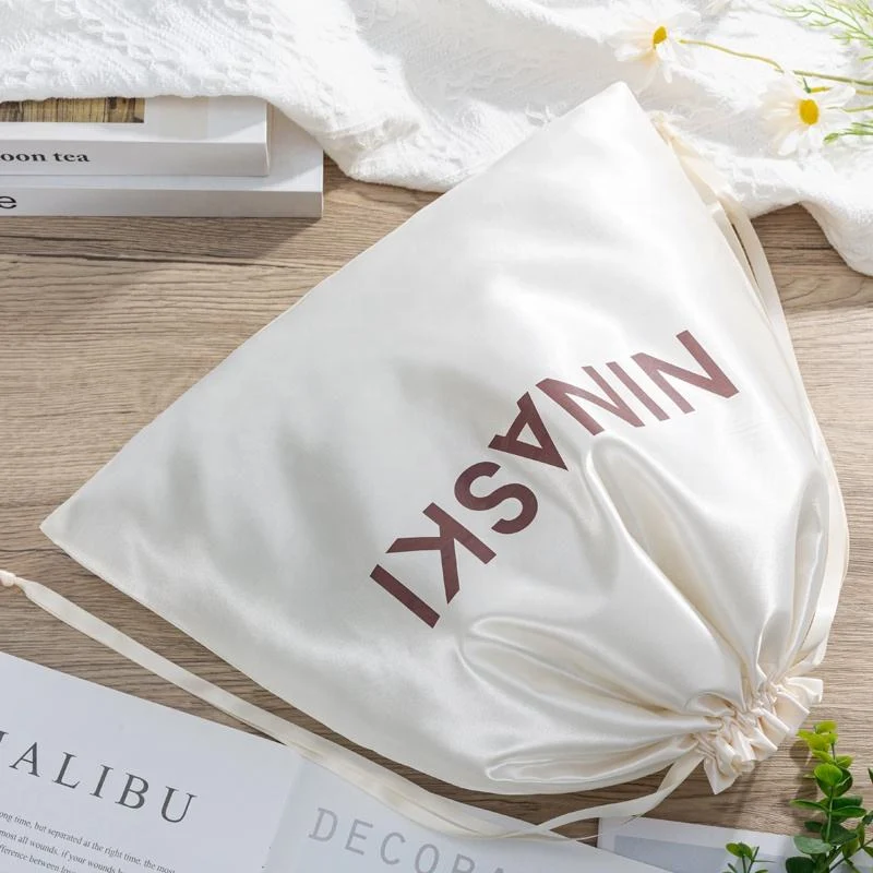 Satin Drawstring Pouch — image 4