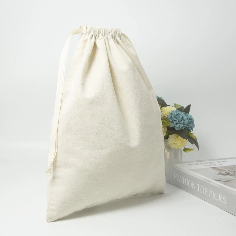 Cotton Drawstring Pouch — image 2