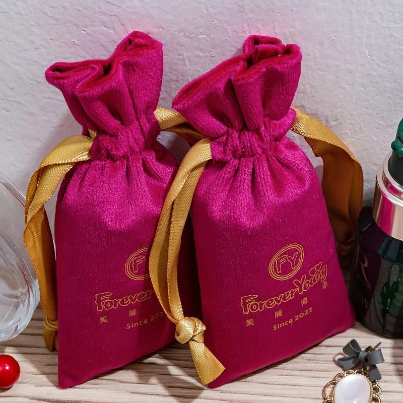 Velvet Drawstring Pouch — image 2