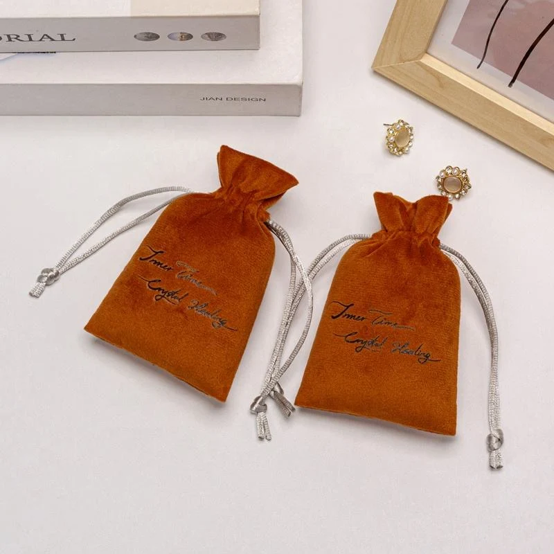 Velvet Drawstring Pouch — image 3