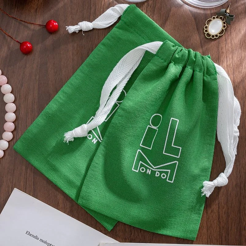 Cotton Drawstring Pouch — image 2