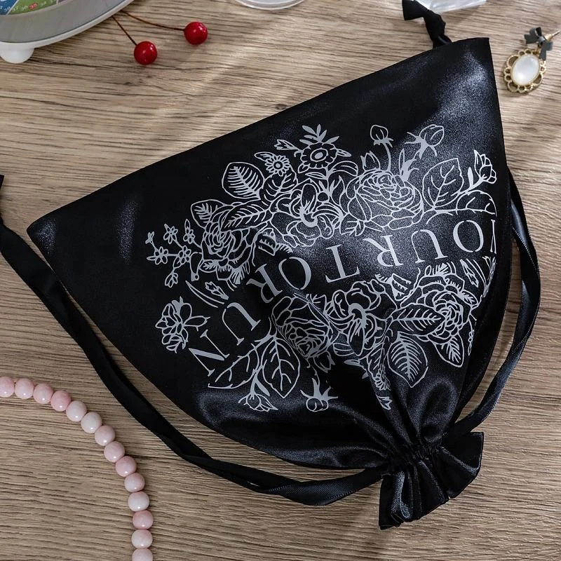 Satin Drawstring Pouch — image 3
