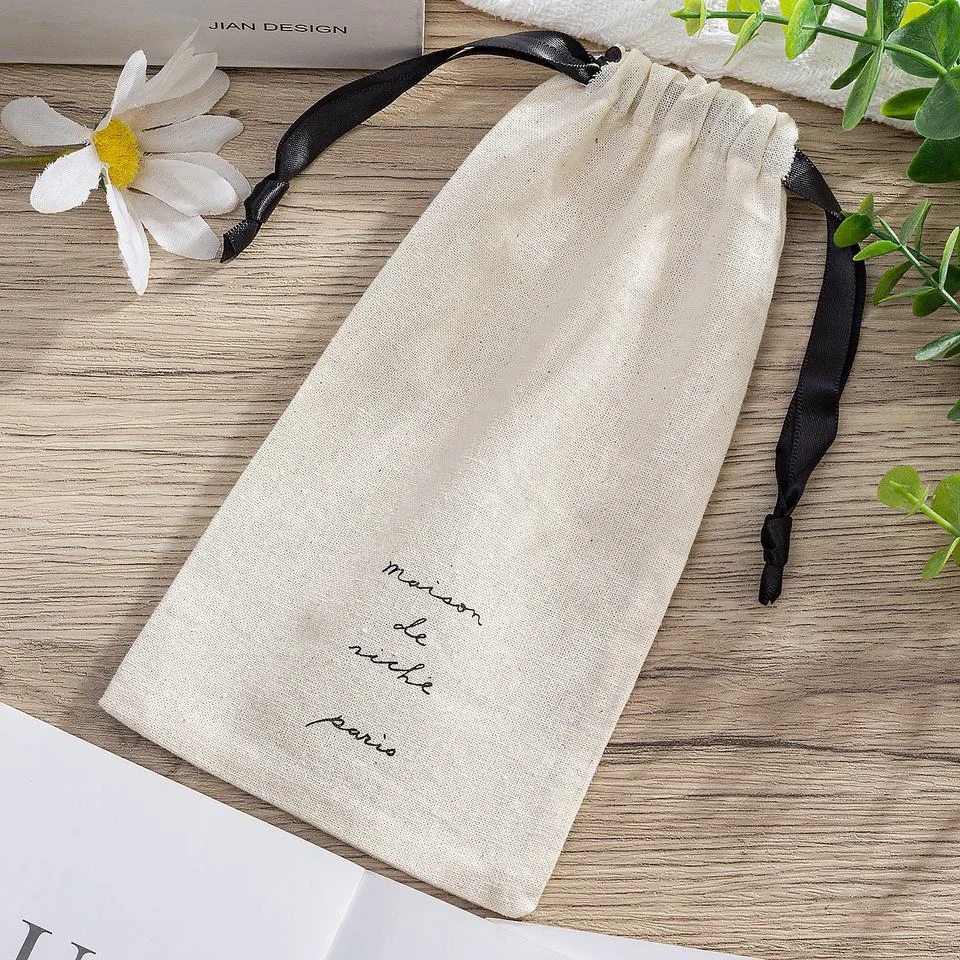 Cotton Drawstring Pouch — image 3
