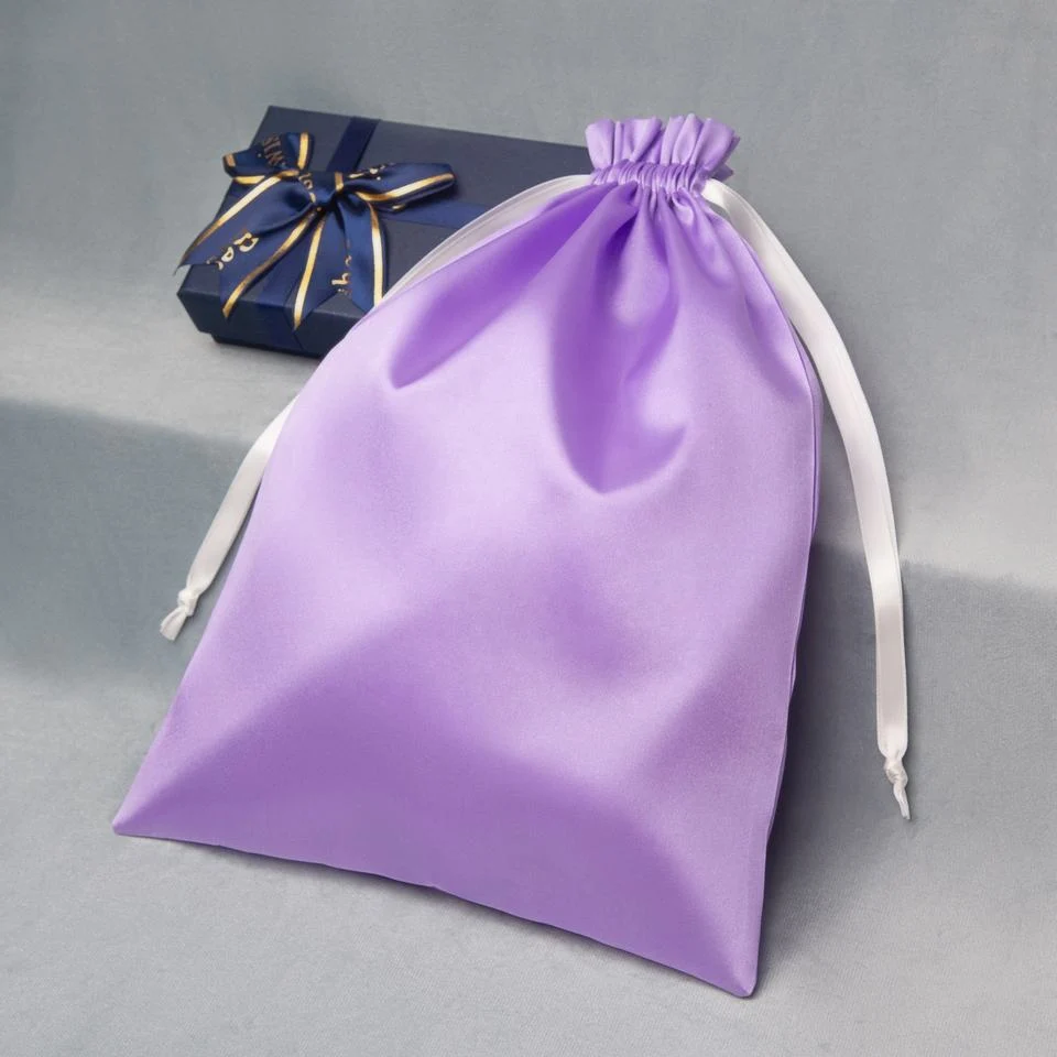 Satin Drawstring Pouch — image 2