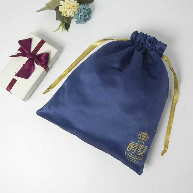 Satin Drawstring Pouch — image 2