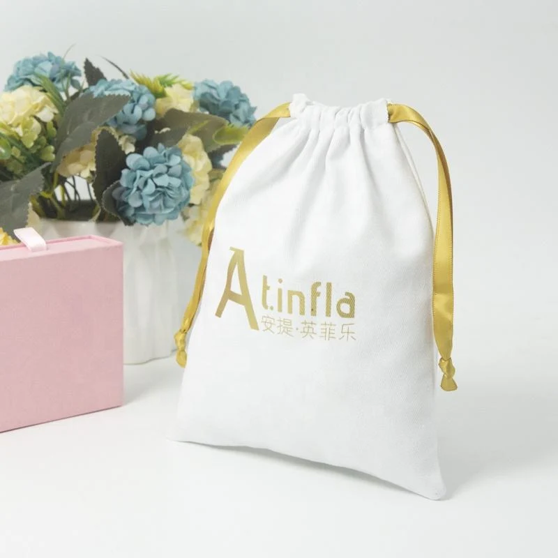 Cotton Drawstring Pouch — image 2