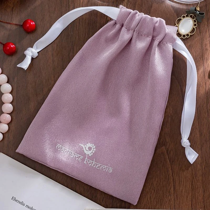 Satin Drawstring Pouch — image 2